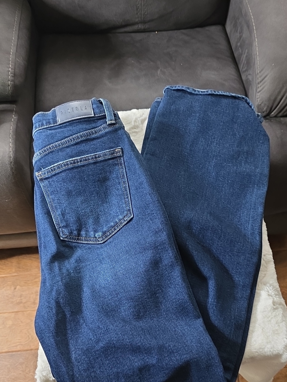 pistola Men's Dark Blue Relaxed Jeans